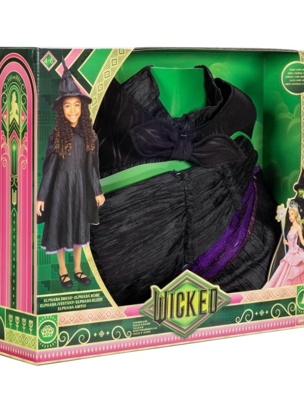 Wicked Elphaba Deluxe Dress Up Set